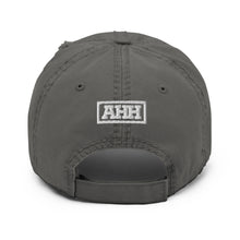 Load image into Gallery viewer, AHH Distressed Dad Hat
