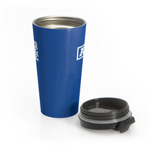 Load image into Gallery viewer, AHH Blue Stainless Steel Travel Mug
