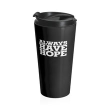 Load image into Gallery viewer, AHH Black Stainless Steel Travel Mug

