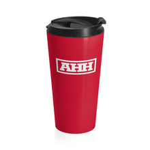 Load image into Gallery viewer, AHH Red Stainless Steel Travel Mug
